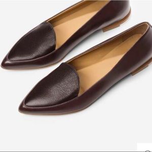 Everlane Modern Point in Burgundy Size 7.5